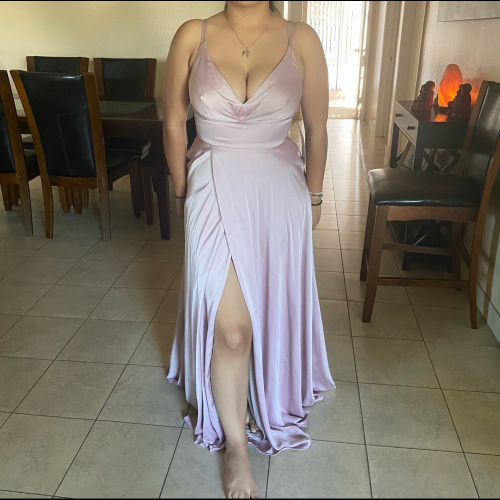 Light Pink Elegant Dress
